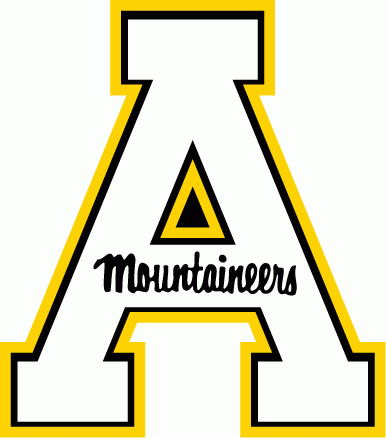 Appalachian State Mountaineers 1970-2003 Primary Logo Print Decal